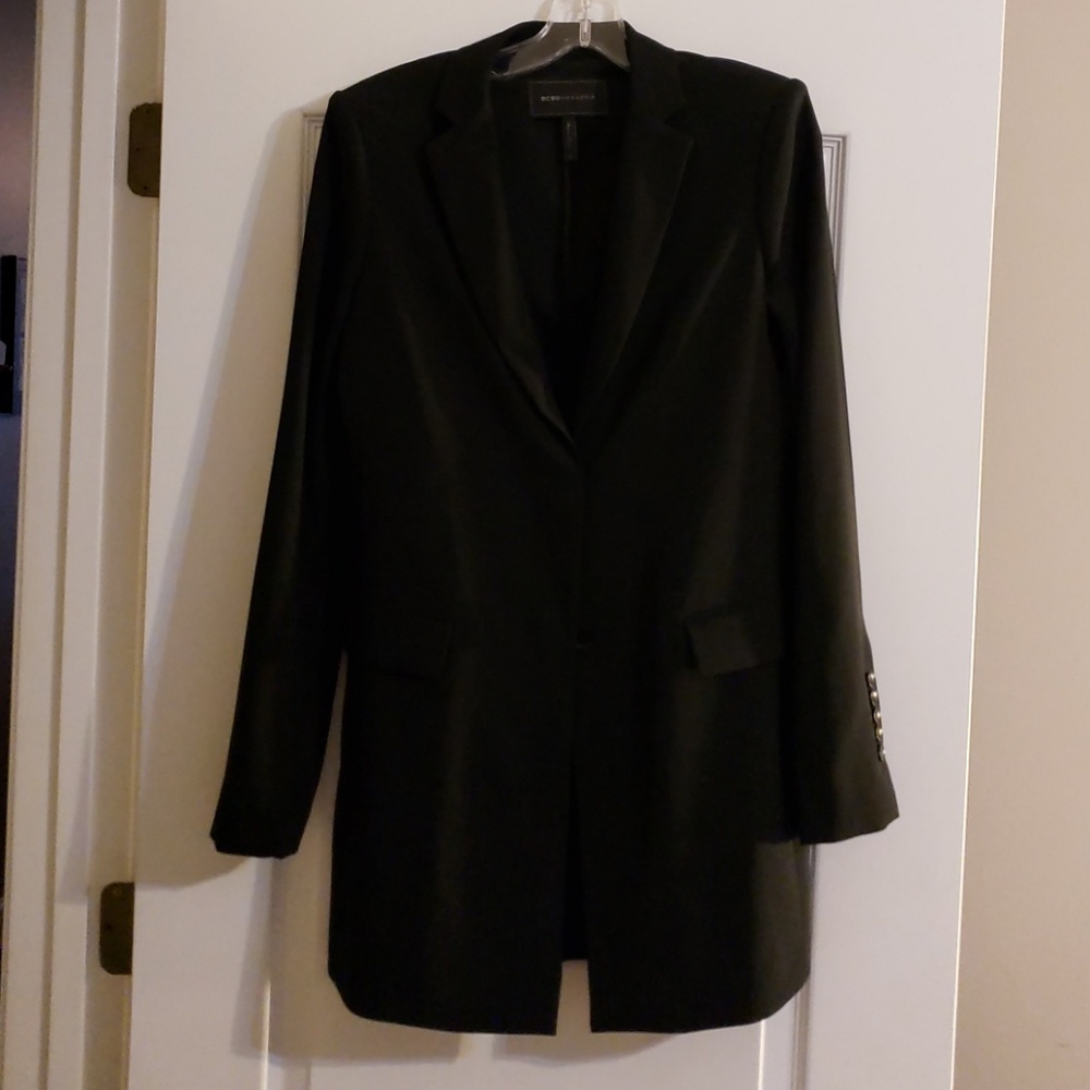 NWOT Black long jacket